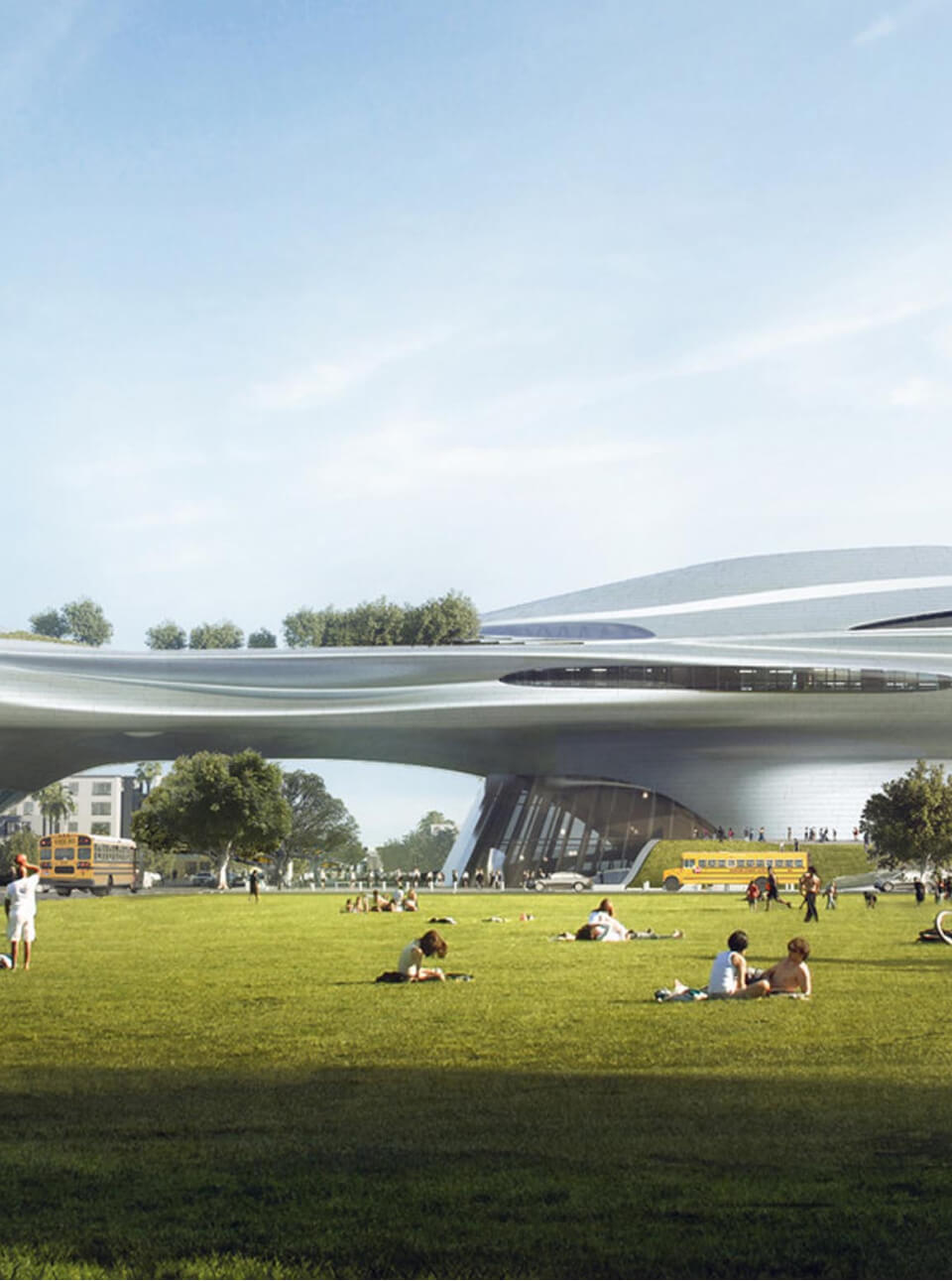 Cropped Image of the Lucas Museum of Narrative Art