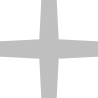 Gray Cross Icon